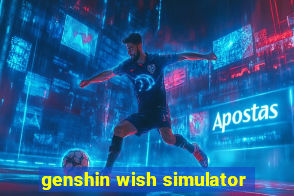 genshin wish simulator